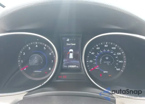 2013 Hyundai Santa Fe Sport 2.0T from USA, damaged, VIN 5XYZU3LA8DG119920